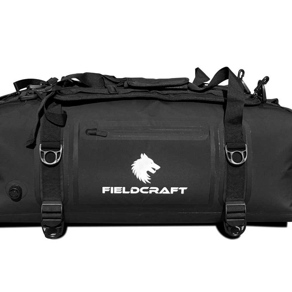 FIELDCRAFT's SEA WOLF Waterproof Submersible Floatable Duffle Bag (60L Black)